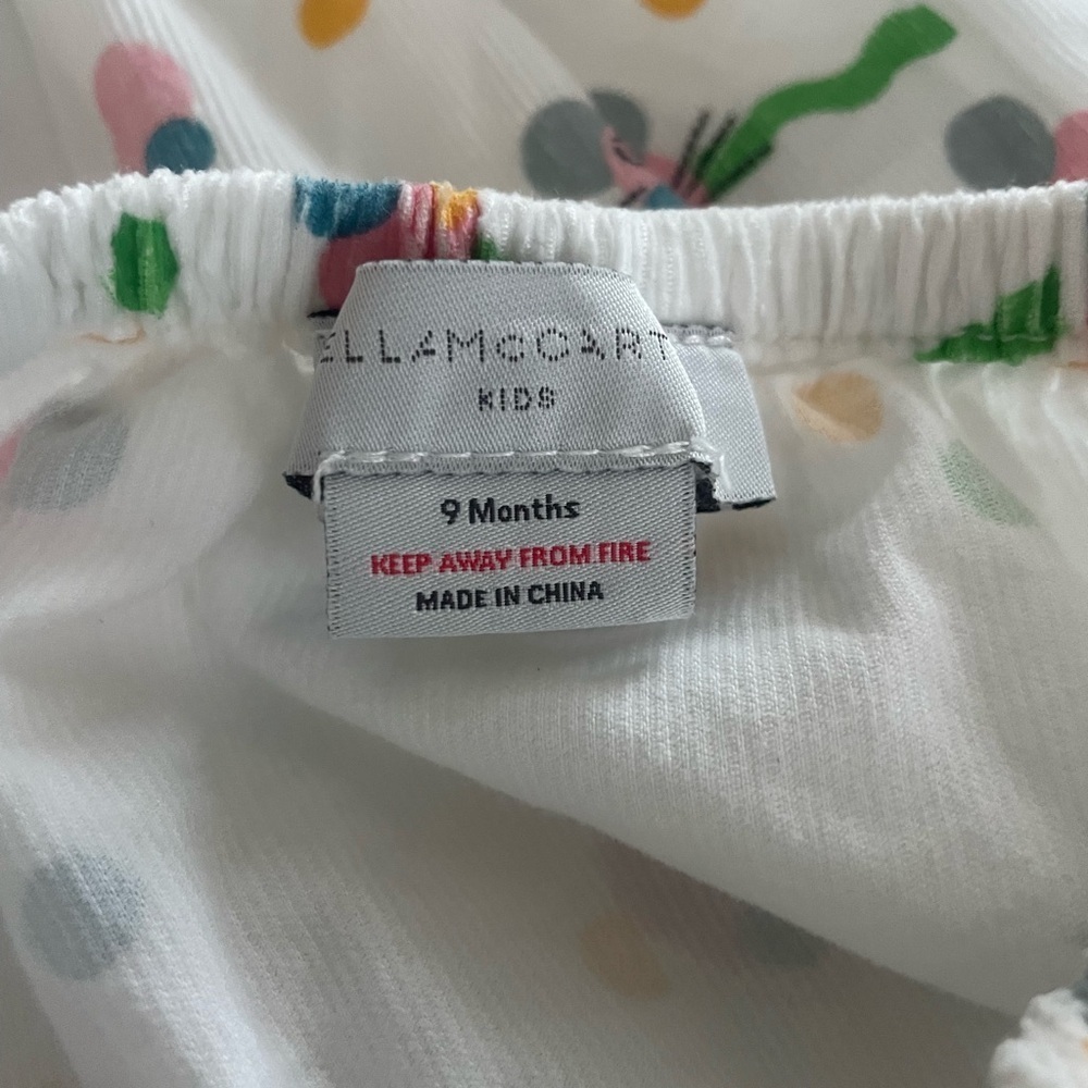Stella McCartney Kids Wiggle Dress & Diaper Cover 9mo - Picture 8 of 10